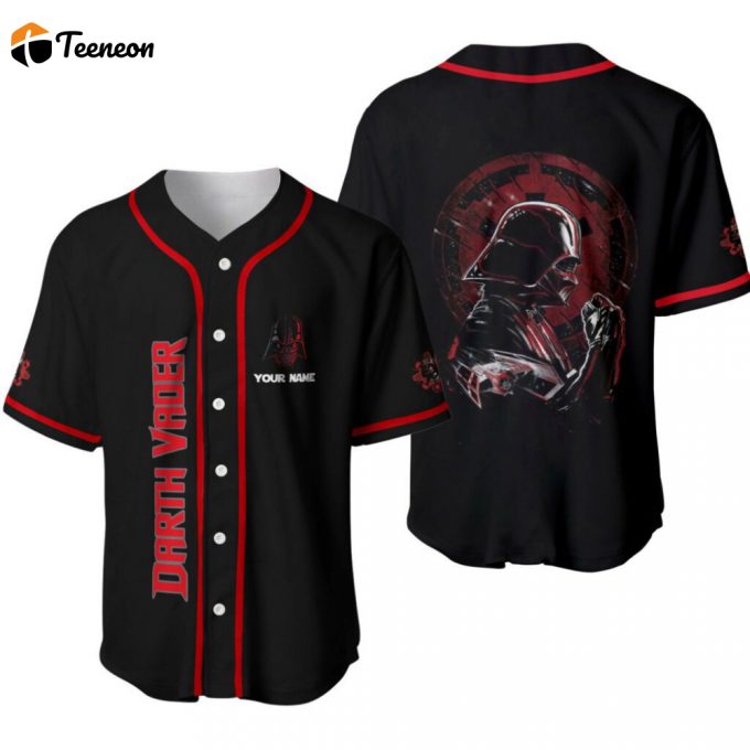 Darth Vader Baseball Jersey Gift For Men And Women 1