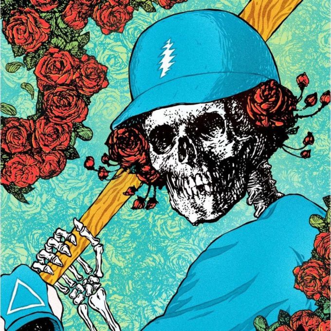 Dead And Company Dodger Stadium Poster For Home Decor Gift, Home Decor 2