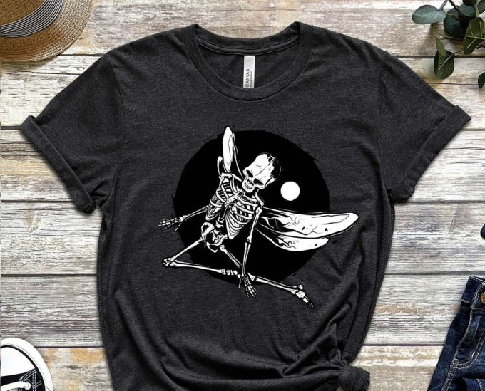 Death Shirt, Angel Of Death Shirt, Occult Shirt, Gothic Birthday Gift, Metal Music Shirt , Horror Mens Tee, Macabre Death Shirt 3