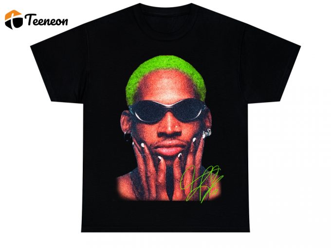 Dennis Rodman T-Shirt | Rare Homage Vintage Rap Tee Hip Hop Style 1