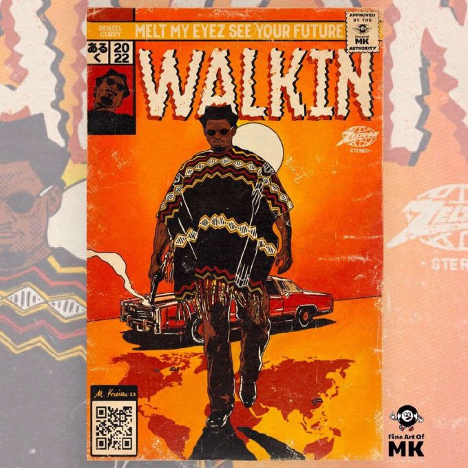 Denzel Curry- Walkin – Hip Hop Premium Matte Vertical Poster For Home Decor Gifts