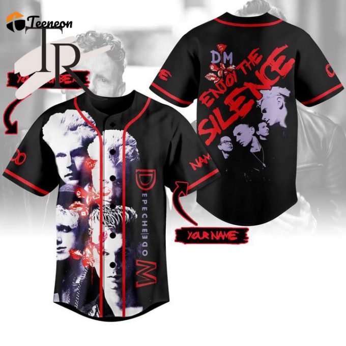 Depeche Mode Baseball Jersey Gift For Men And Women 1