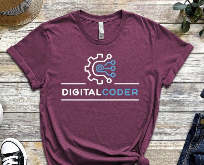 Digital Coder Shirt, I Love My Job Shirt, Engineer Gift, Builder Of Future Shirt, Gift For Coder, Programmer Shirt, Coffee Addict Shirt 2