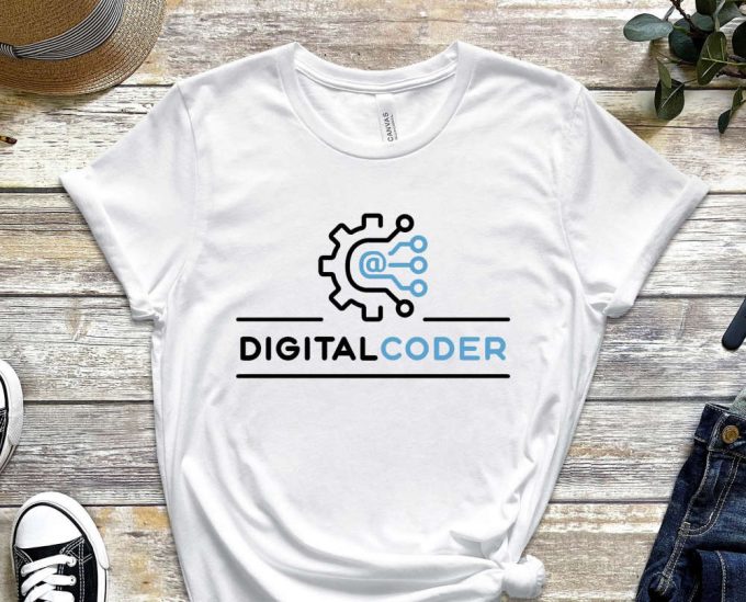 Digital Coder Shirt, I Love My Job Shirt, Engineer Gift, Builder Of Future Shirt, Gift For Coder, Programmer Shirt, Coffee Addict Shirt 6