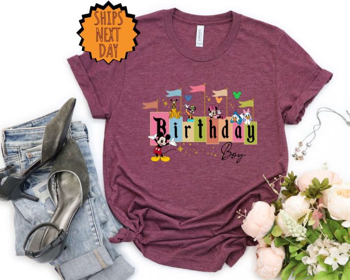 Disney Birthday Boy Shirt, Disney Birthday Trip Shirt, Family Birthday Shirt ,Disney Group Birthday Shirt, Birthday Boy Shirt, Birthday Tee 4