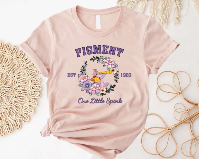 Disney Epcot Flower &Amp; Garden Festival Shirt: Let The Magic Blossom With Figment &Amp; Floral Design 2