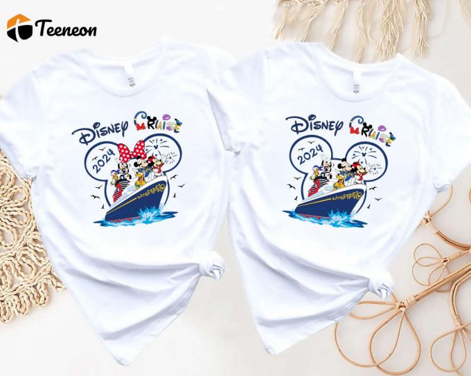 Custom Disney Family Cruise Shirts 2024 Fun Disney Squad &Amp;Amp; Birthday Apparel 1