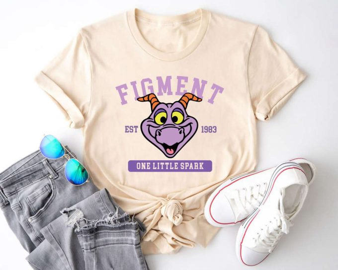 Disney Figment Shirt: Purple Dragon Est 1983 Kids &Amp; Matching Shirts 4