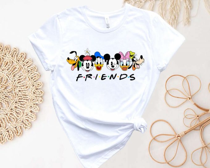 Shop Disney Friends Shirt: Mickey And Friends Tee Besties Squad &Amp; More – Perfect For Disney Trips! 2