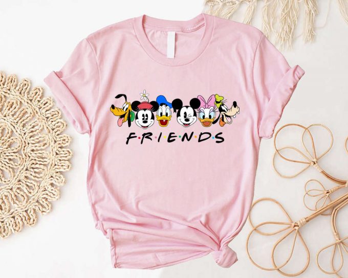 Shop Disney Friends Shirt: Mickey And Friends Tee Besties Squad &Amp; More – Perfect For Disney Trips! 3