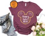 Disney Happy New Year Shirt, Mickey and Minnie New Year Shirt, Disney Travel Trip Shirt, New Year Disney Vocation, Family Matching Shirt