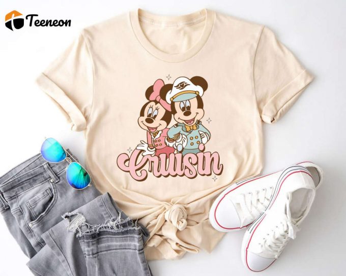 Disney Magical Cruisin Shirt: Matching Vacation Tee For Disney Cruise – Mickey &Amp;Amp; Minnie Let S Cruise