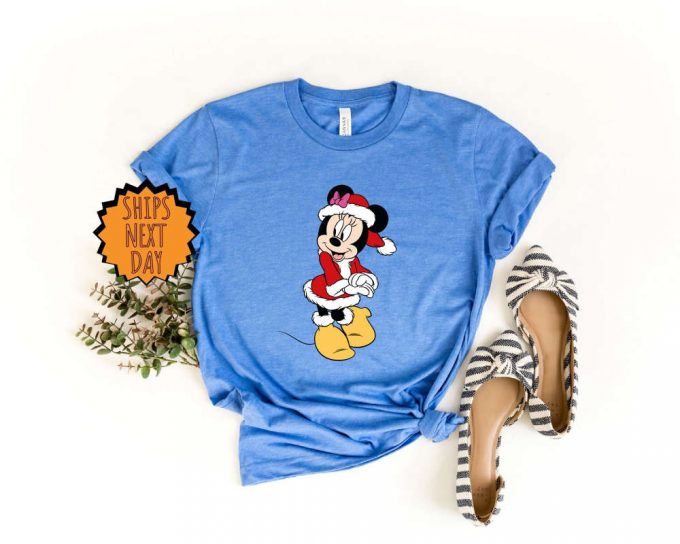 Disney Mickey &Amp; Minnie Couples Christmas Shirt - Vacation &Amp; Xmas Party Apparel 5