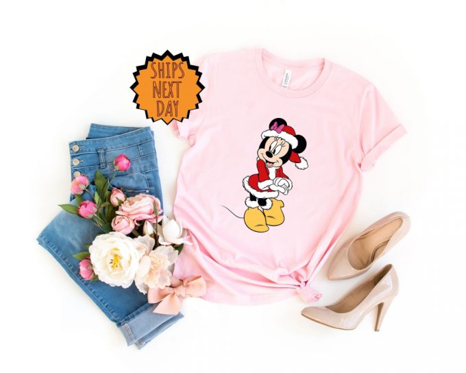 Disney Mickey &Amp; Minnie Couples Christmas Shirt - Vacation &Amp; Xmas Party Apparel 6