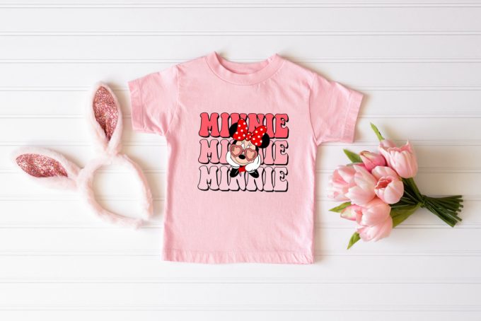 Disney Mickey &Amp; Minnie In Love Shirt - Magic Kingdom Valentine S Day Couple Tee 3