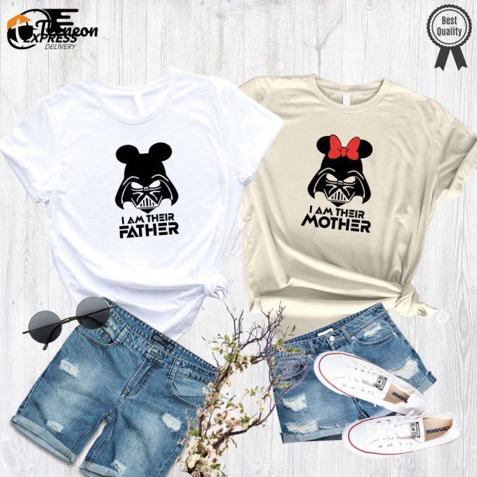 Disney Star Wars Family Shirts - Mom Dad Matching Gift Shirts 1