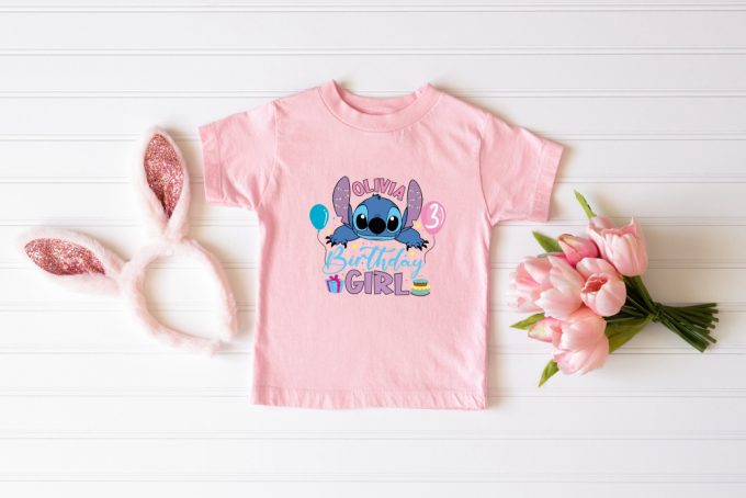 Disney Stitch Birthday Shirt - Custom Family Boy &Amp; Squad Tees 2