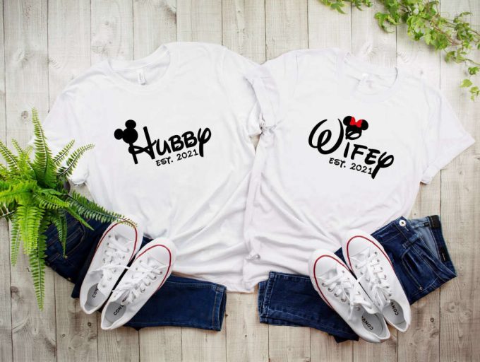 Disney T-Shirt, Couple Shirt, Valentines Day Shirt, Gift For Her, Positive Vibe Shirt, Mickey Minnie Shirt, Mouse Lover Shirt, Disney Trip 4