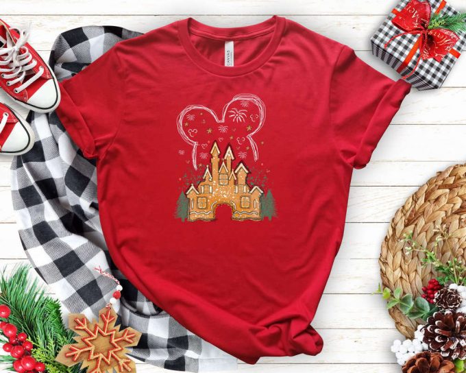 Disney T-Shirt, Mickey Mouse Shirt, Fall Vibes Shirt, Thankful Shirts, Autumn Shirt, Disney Trip Shirt, Birthday Gift, Disney Castle Tee 2