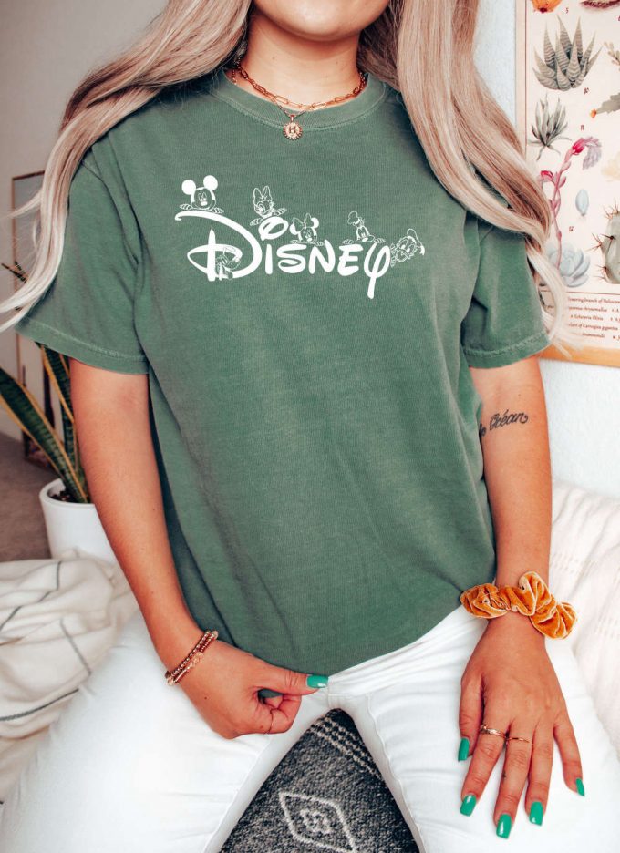 Disney T-Shirt, Retro Vibes Shirt, Comfort Colors, Daisy Duck Shirt, Goofy Shirt, Mickey And Friends, Donald Duck Shirt, Disney Trip Shirt 5