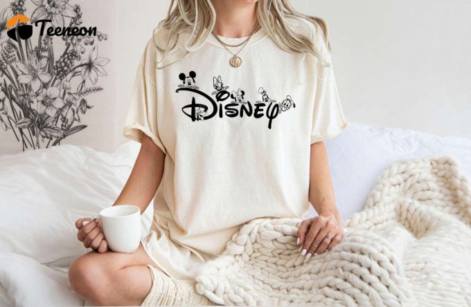 Disney T-Shirt, Retro Vibes Shirt, Comfort Colors, Daisy Duck Shirt, Goofy Shirt, Mickey And Friends, Donald Duck Shirt, Disney Trip Shirt 1