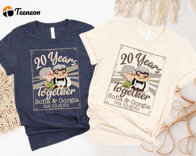 Disney Up Movie Shirt Collection: Anniversary Valentine S Day Couple Shirts 1