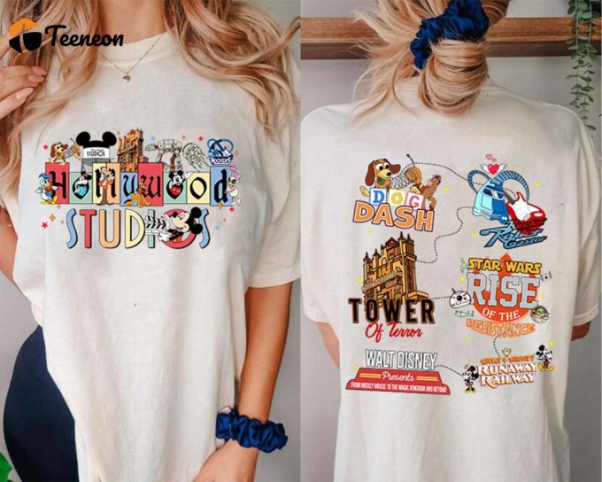 Disneyland Hollywood Studios Toy Story Retro Cars Magic Kingdom Animal Kingdom Shirt - Perfect For Family Trip 1