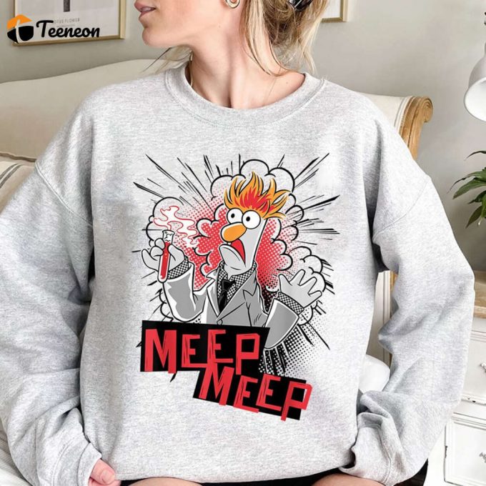 Disneyland Muppets Beaker Meep Meep Shirt Holiday Unisex T-Shirt Family Birthday Gift Adult Kid Toddler Tee 1