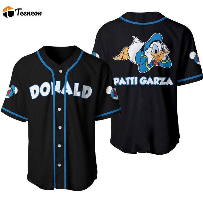 Donald Duck Baseball Jersey Gift For Men And Women 1