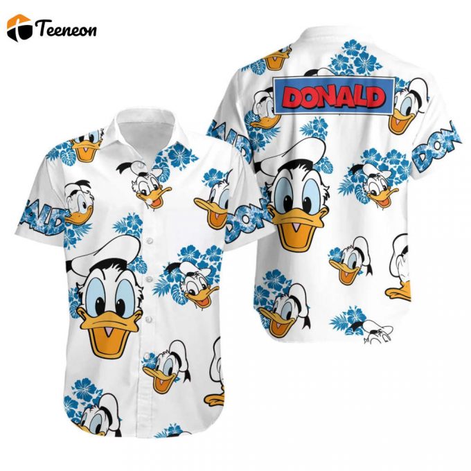 Donald Duck Hawaii Shirt, Best Gift For Men And Women 1