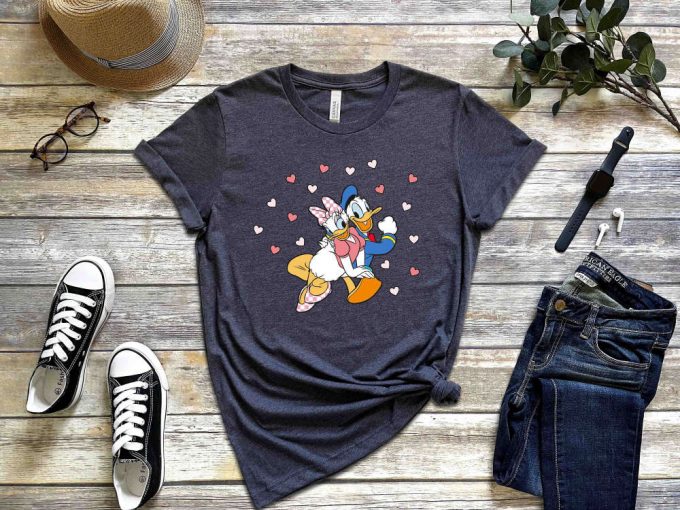 Express Your Love With Disney: Donald And Daisy Duck Couple Shirt Disneyworld Happy Valentine S Day Shirt Be My Valentine! 3