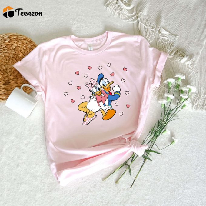 Express Your Love With Disney: Donald And Daisy Duck Couple Shirt Disneyworld Happy Valentine S Day Shirt Be My Valentine! 1