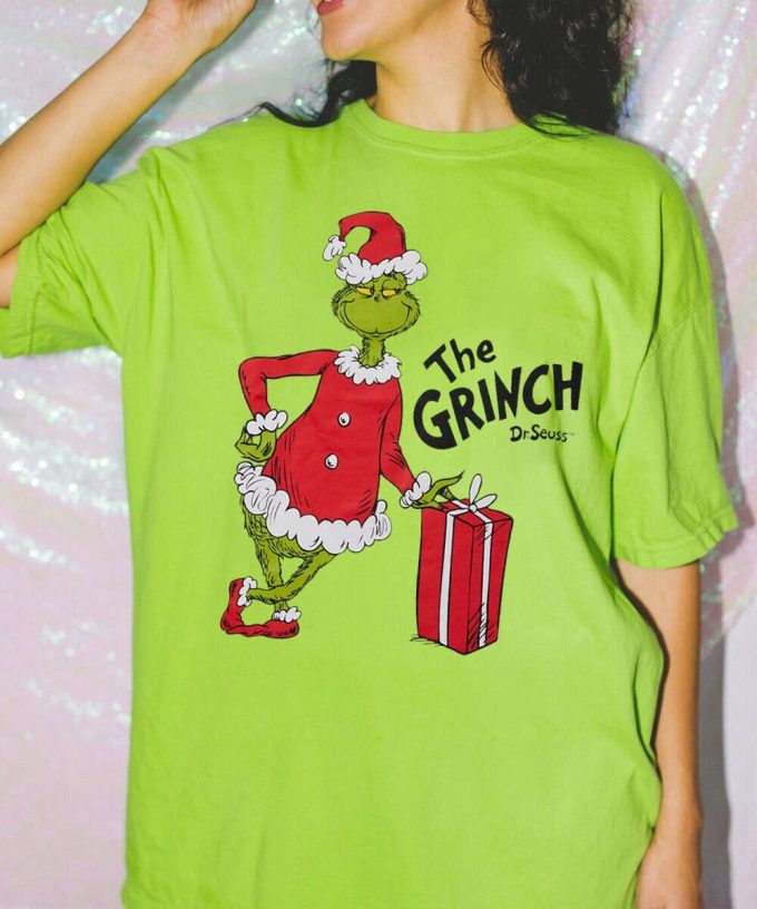 2023 Dr Seuss Grinch Christmas Sweatshirt: Festive Movie Sweater