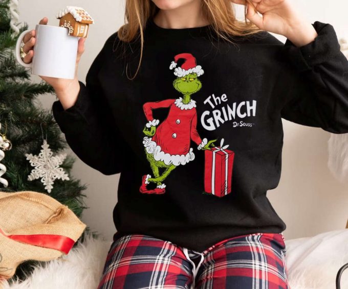 2023 Dr Seuss Grinch Christmas Sweatshirt: Festive Movie Sweater