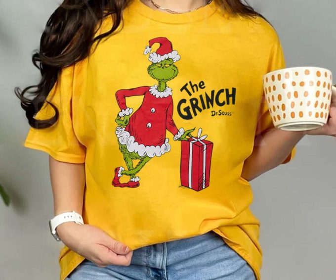 2023 Dr Seuss Grinch Christmas Sweatshirt: Festive Movie Sweater