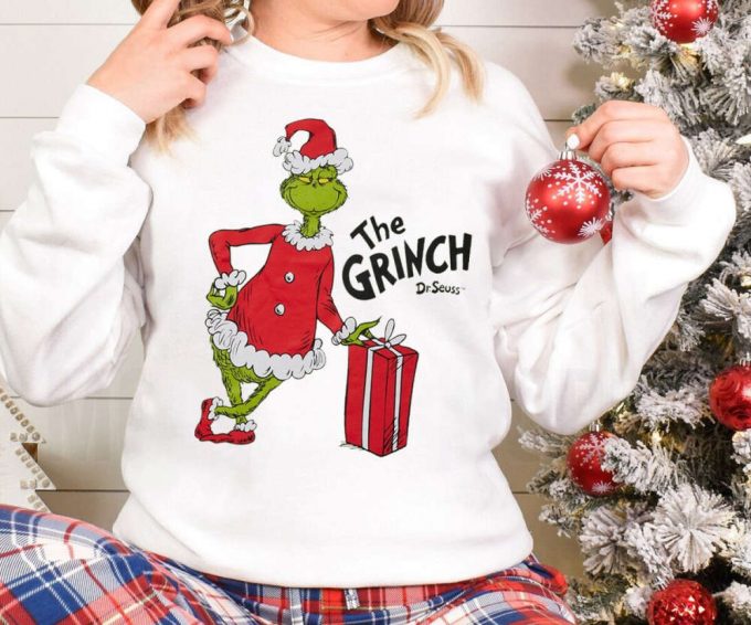 2023 Dr Seuss Grinch Christmas Sweatshirt: Festive Movie Sweater