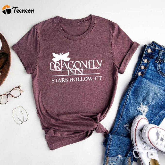 Dragonfly Inn Shirt: Best Friend Gift For Her - Dragonfly Lover Bff Shirt 1