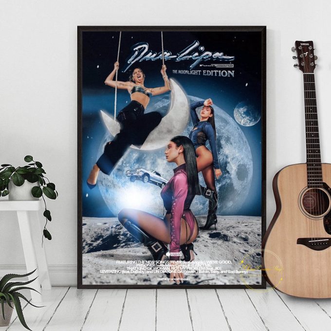 Dua Lipa Music Poster For Home Decor Gift 3