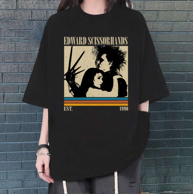 Edward Scissorhands T-Shirt, Edward Scissorhands Shirt, Edward Scissorhands Tee, Unisex Shirt, Trendy Shirt, Retro Vintage, Unisex Shirt 2