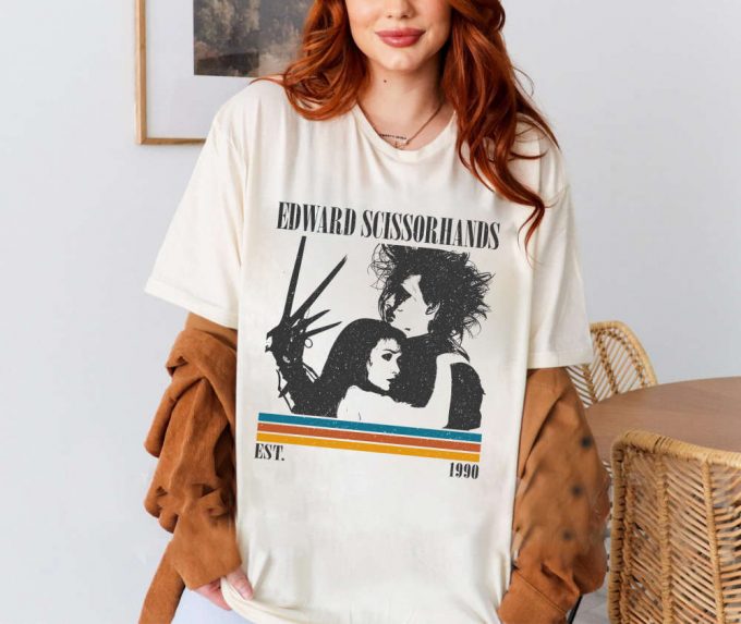 Edward Scissorhands T-Shirt, Edward Scissorhands Shirt, Edward Scissorhands Tee, Unisex Shirt, Trendy Shirt, Retro Vintage, Unisex Shirt 3