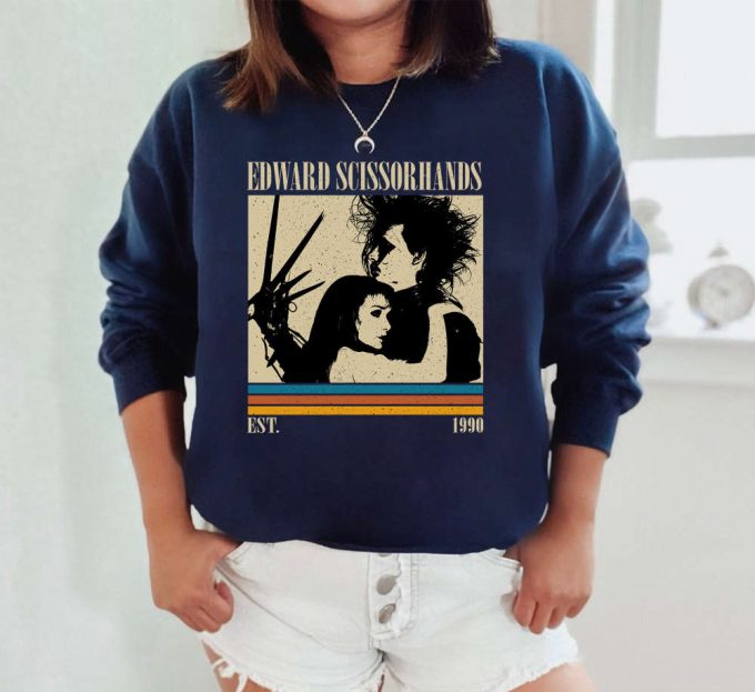 Edward Scissorhands T-Shirt, Edward Scissorhands Shirt, Edward Scissorhands Tee, Unisex Shirt, Trendy Shirt, Retro Vintage, Unisex Shirt 5