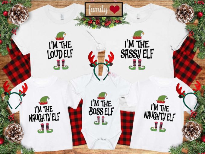 Elf Family T-Shirt, Elf Crew, Family Christmas Shirt, Matching Family Shirt, Matching Xmas Shirt, Family Holiday, Family Shirt, Elf Team 2