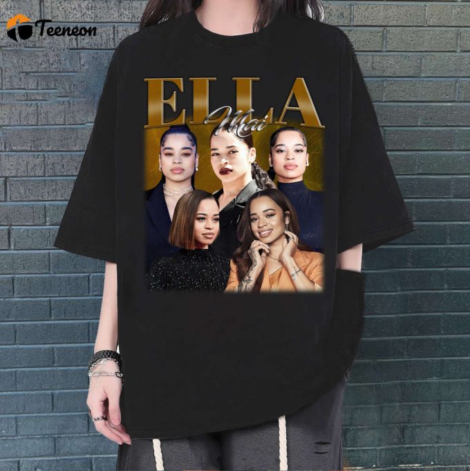 Ella Mai T-Shirt, Ella Mai Shirt, Ella Mai Tees, Vintage Shirt, Hip Hop Graphic, Trendy Shirt, Retro Shirt, Unisex Shirt, Vintage Shirt 1