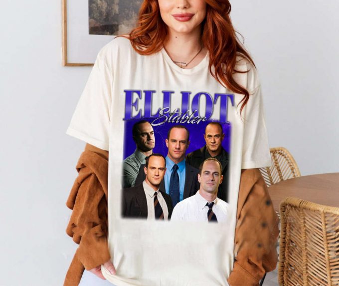 Elliot Stabler T-Shirt, Elliot Stabler Shirt, Elliot Stabler Tees, Vintage Shirt, Hip Hop Graphic, Trendy Shirt, Retro Shirt, Unisex Shirt 2