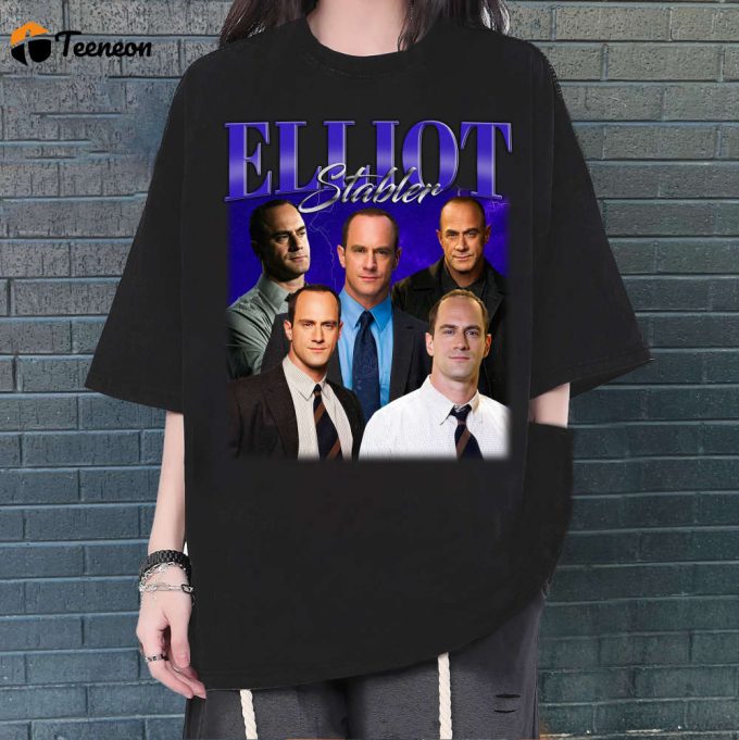 Elliot Stabler T-Shirt, Elliot Stabler Shirt, Elliot Stabler Tees, Vintage Shirt, Hip Hop Graphic, Trendy Shirt, Retro Shirt, Unisex Shirt 1