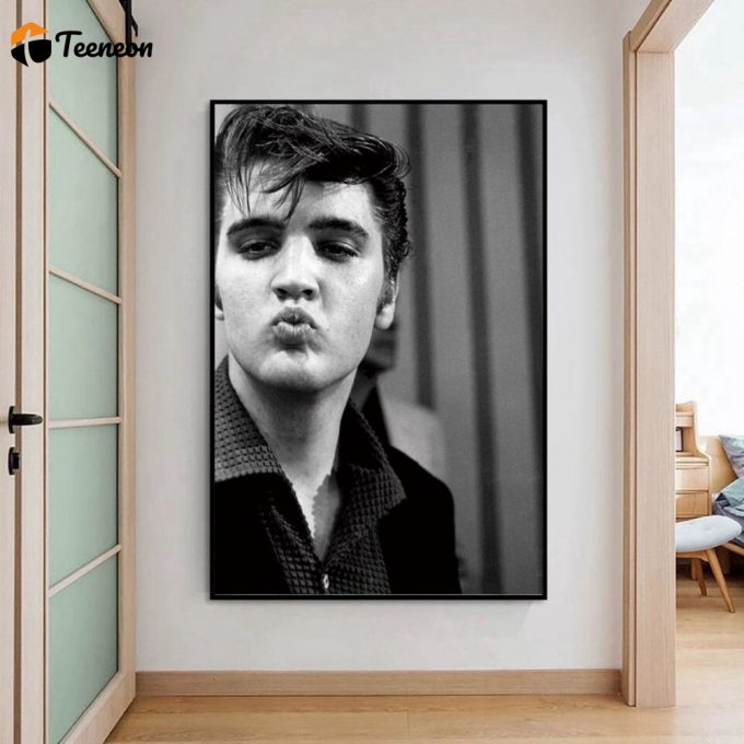 Elvis Presley Poster For Home Decor Gift,Elvis Print,Music Singer Poster For Home Decor Gift Wall Art Home Decor Canvas Painting 1