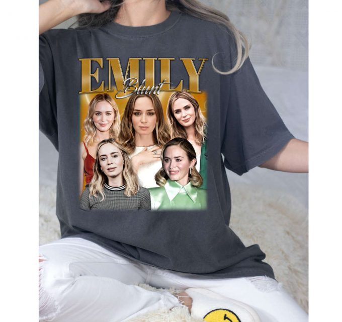 Emily Blunt T-Shirt, Emily Blunt Shirt, Emily Blunt Tees, Vintage Shirt, Hip Hop Graphic, Trendy Shirt, Retro Shirt, Unisex Shirt 3