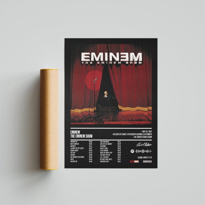 Eminem - The Eminem Show Poster For Home Decor Gift, Eminem Room Decor, Eminem Album Cover 3