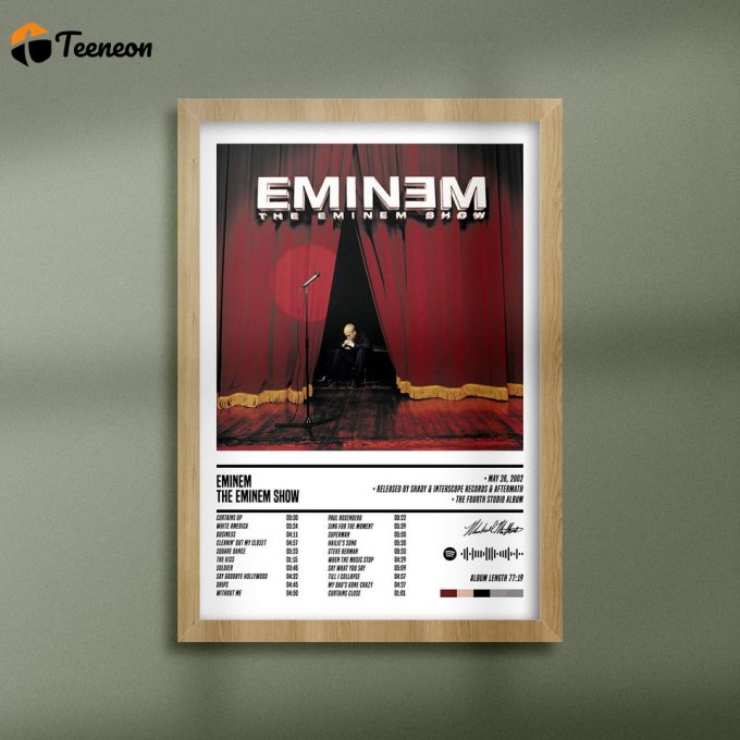 Eminem - The Eminem Show Poster For Home Decor Gift, Eminem Room Decor, Eminem Album Cover 1