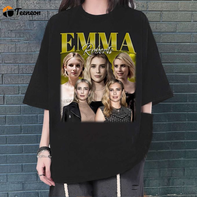 Emma Roberts T-Shirt, Emma Roberts Shirt, Emma Roberts Tees, Vintage Shirt, Hip Hop Graphic, Trendy Shirt, Retro Shirt, Unisex Shirt 1
